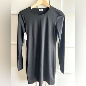 Wilfred Fleure Dress NWT - Black mini sheath longsleeve